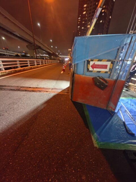 都内江東区有明の現場